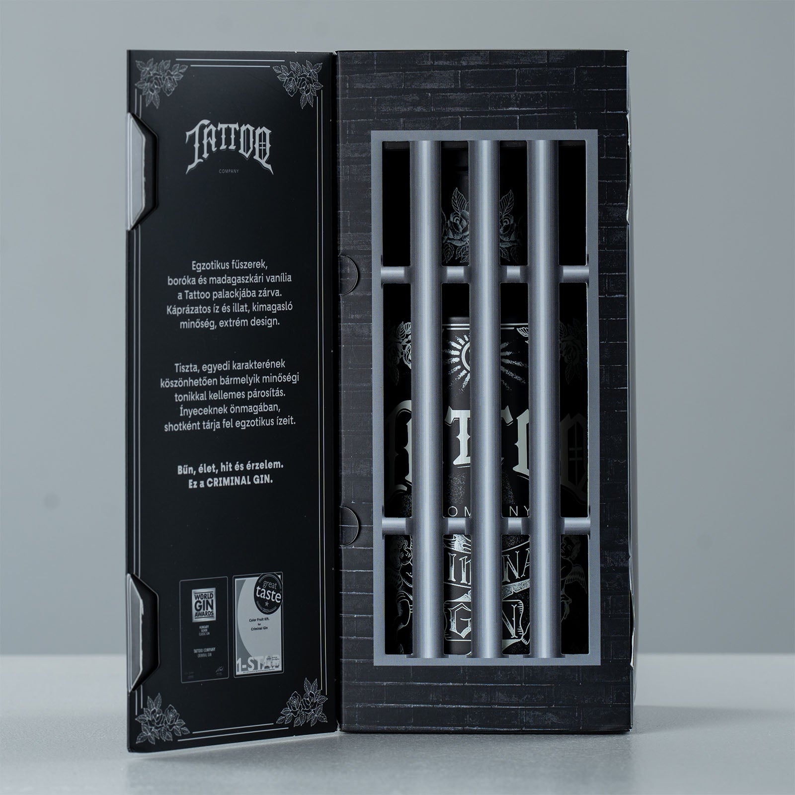 Criminal Gin Díszdobozban